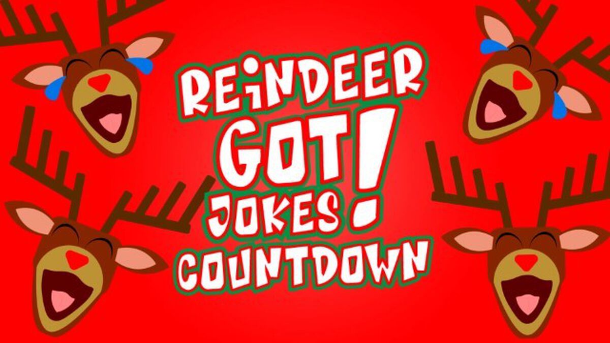 Reindeer Got Jokes Countdown Video Pack image number null